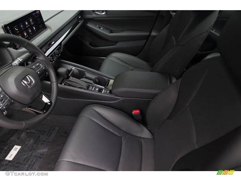Black Interior 2023 Honda Accord Sport-L Hybrid Photo #145997084