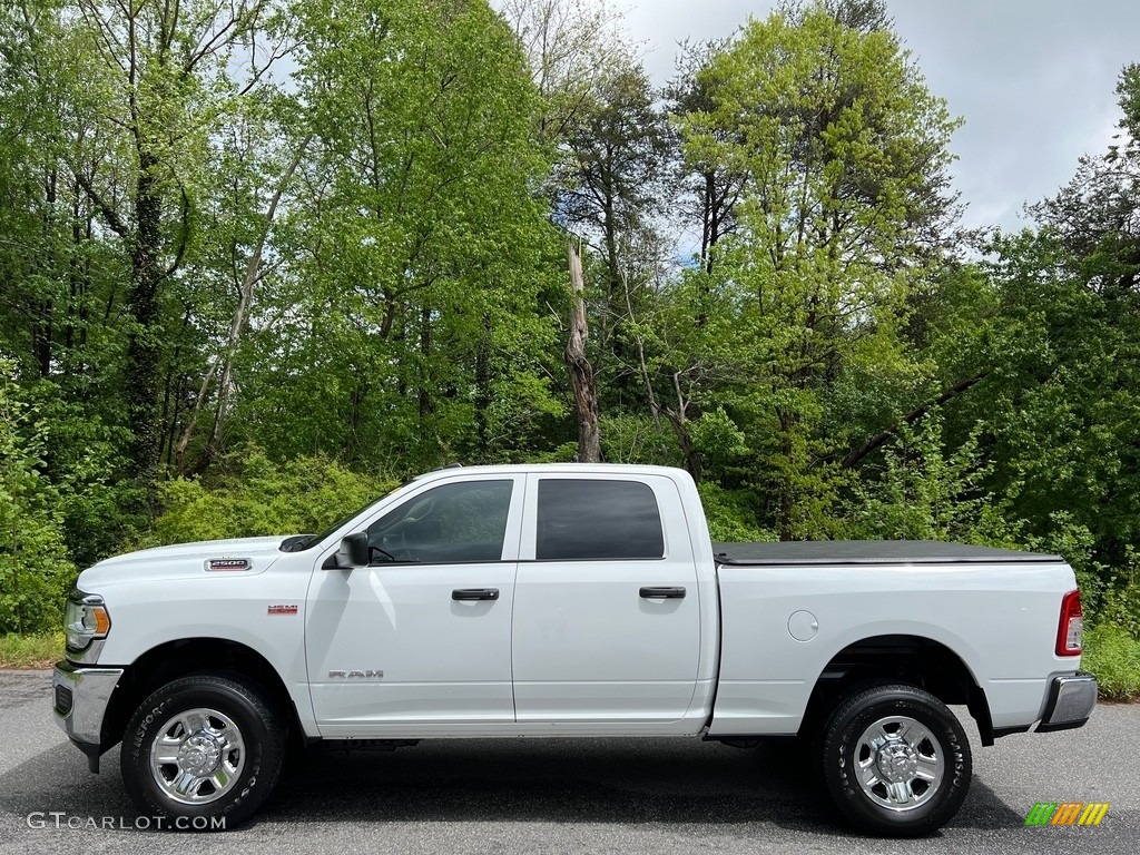 Bright White 2020 Ram 2500 Tradesman Crew Cab 4x4 Exterior Photo #145997324