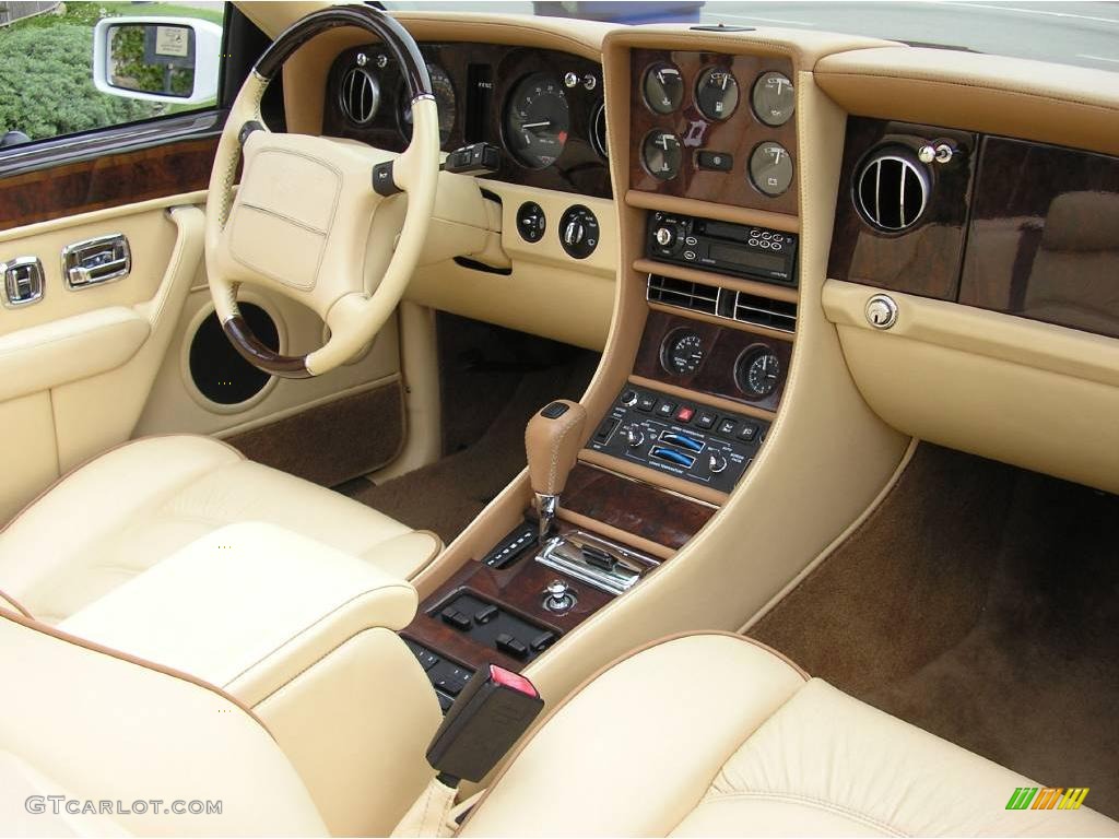1999 Bentley Azure Standard Azure Model Beige Dashboard Photo #14599739