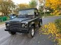 Dark Grey Metallic 1987 Land Rover Defender 90 Soft Top Exterior