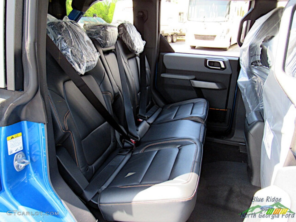 2023 Ford Bronco Badlands 4X4 4-Door Rear Seat Photo #145998503