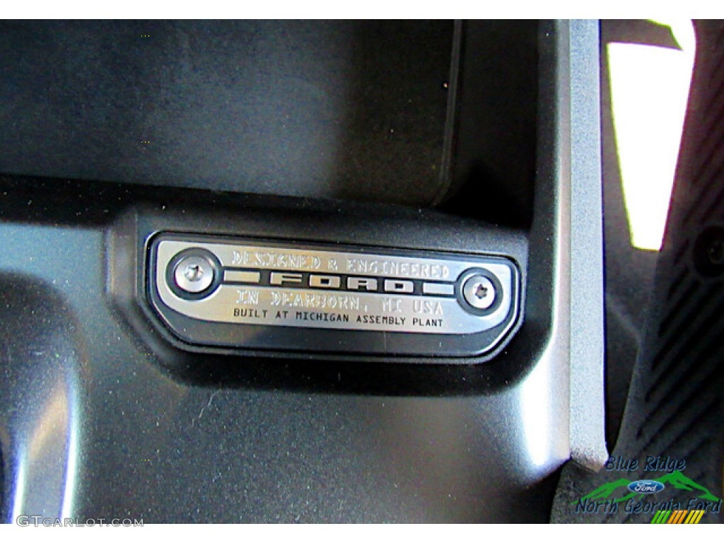 2023 Ford Bronco Badlands 4X4 4-Door Info Tag Photos