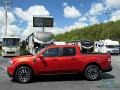 Hot Pepper Red Metallic 2023 Ford Maverick Lariat AWD Exterior