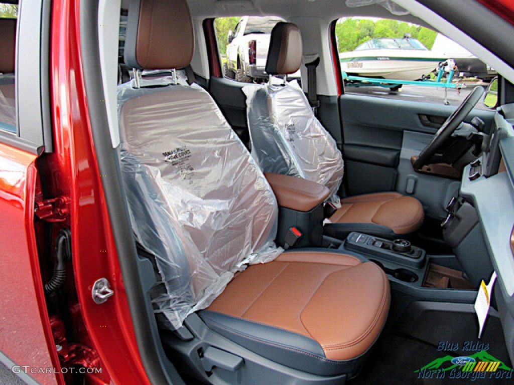 Desert Brown Interior 2023 Ford Maverick Lariat AWD Photo #145998941