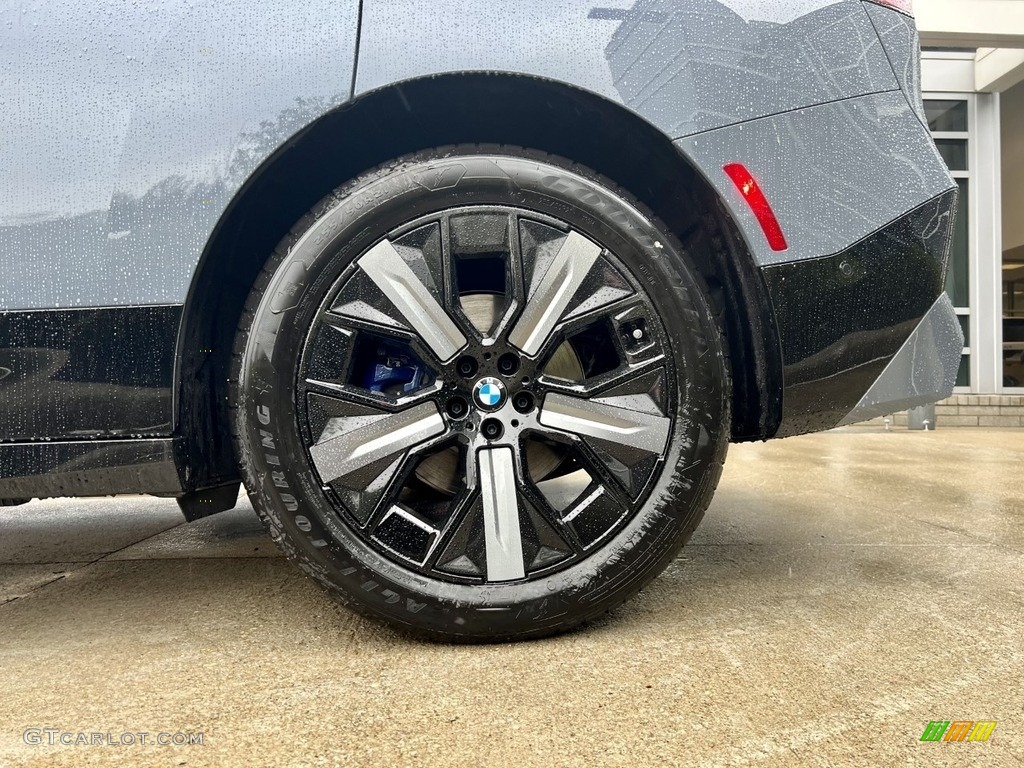 2023 iX xDrive50 - Storm Bay Metallic / Black photo #2