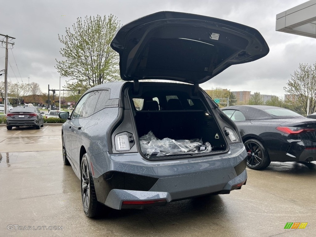 2023 iX xDrive50 - Storm Bay Metallic / Black photo #4