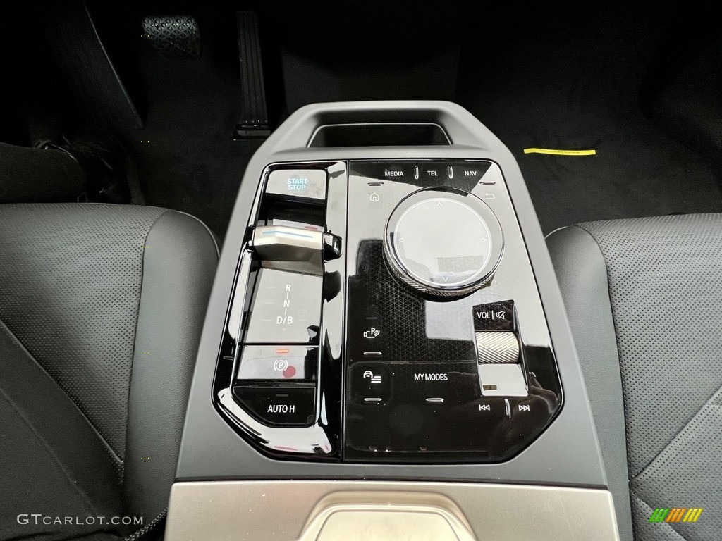 2023 iX xDrive50 - Storm Bay Metallic / Black photo #10