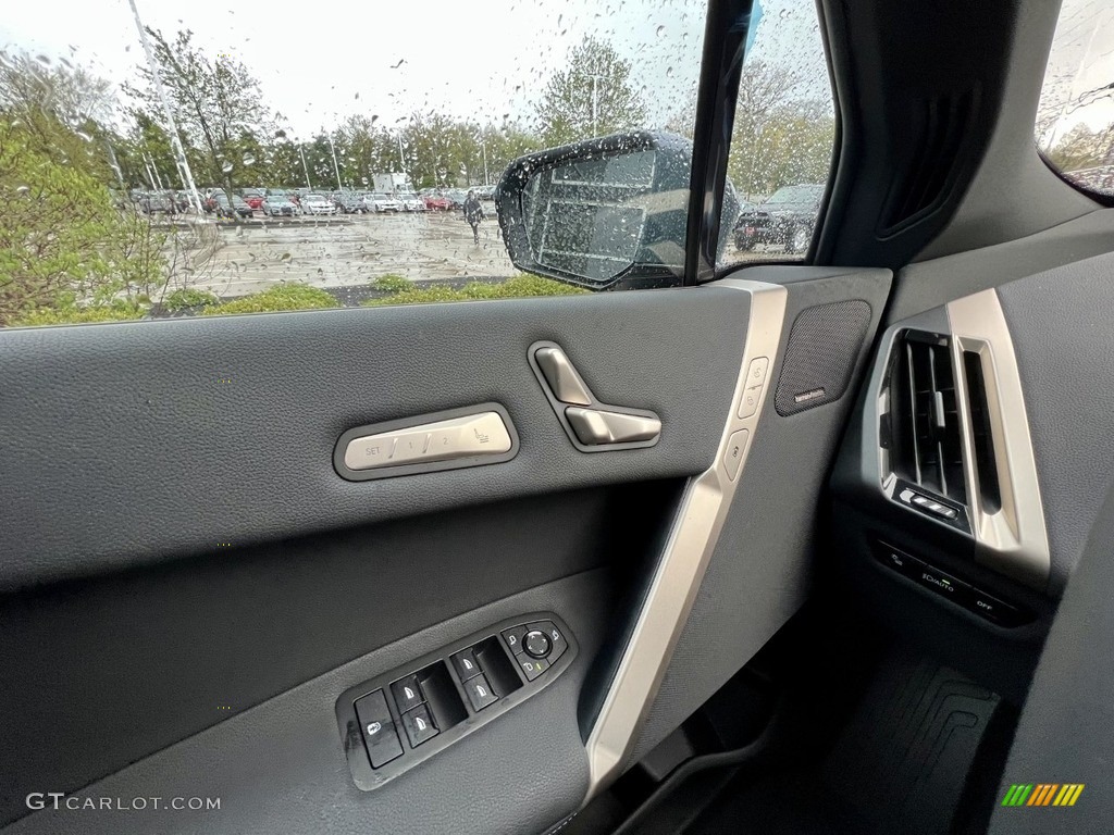 2023 iX xDrive50 - Storm Bay Metallic / Black photo #11