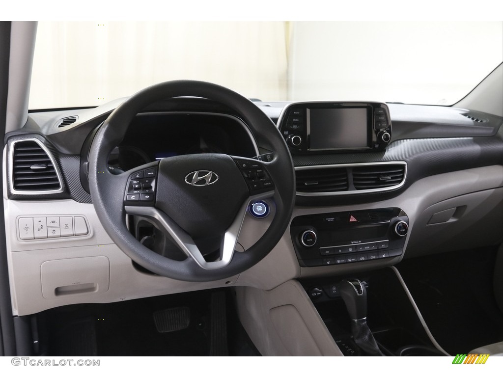 2020 Hyundai Tucson SEL AWD Gray Dashboard Photo #145999903
