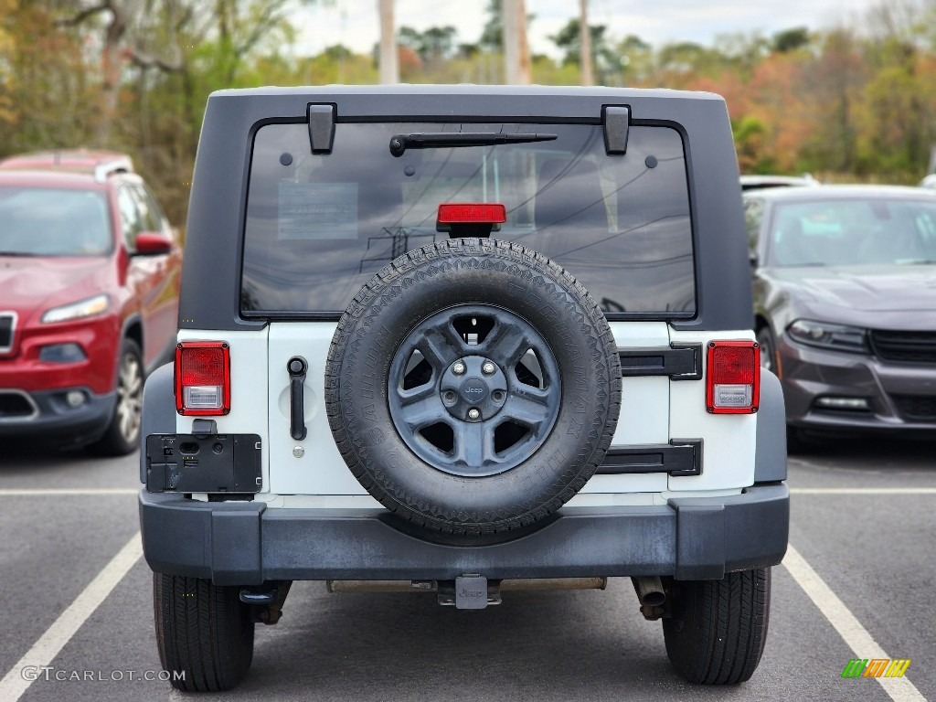 2017 Wrangler Sport 4x4 - Bright White / Black photo #5