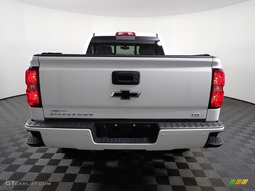 2015 Silverado 1500 LTZ Double Cab 4x4 - Summit White / Cocoa/Dune photo #9