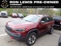 Velvet Red Pearl 2019 Jeep Cherokee Trailhawk 4x4