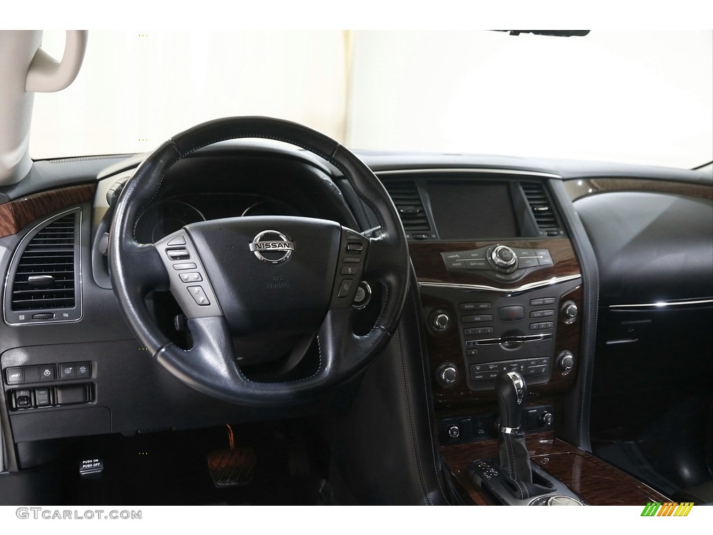 2019 Armada Platinum 4x4 - Gun Metallic / Charcoal photo #6