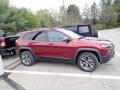 Velvet Red Pearl 2019 Jeep Cherokee Trailhawk 4x4 Exterior