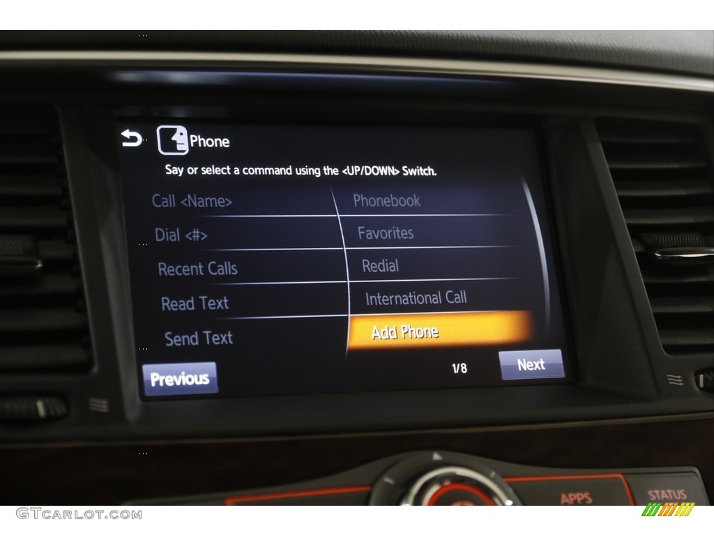 2019 Armada Platinum 4x4 - Gun Metallic / Charcoal photo #12