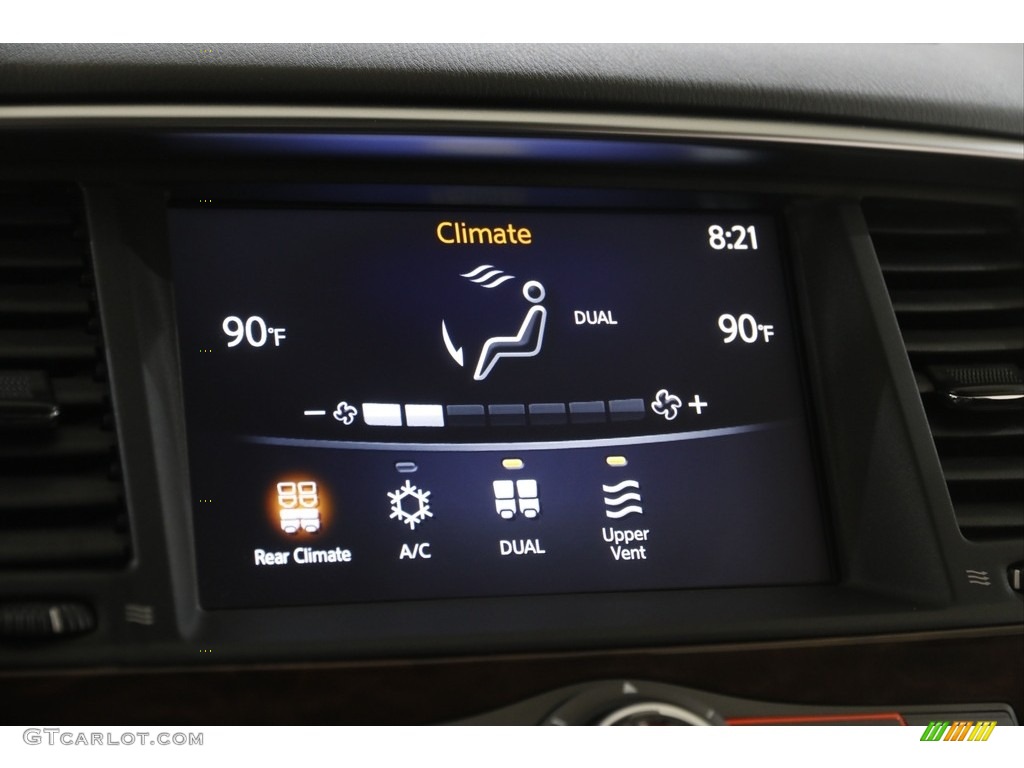 2019 Armada Platinum 4x4 - Gun Metallic / Charcoal photo #13