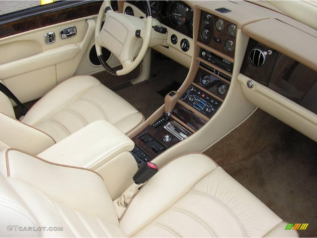 1999 Bentley Azure Standard Azure Model Beige Dashboard Photo #14600124
