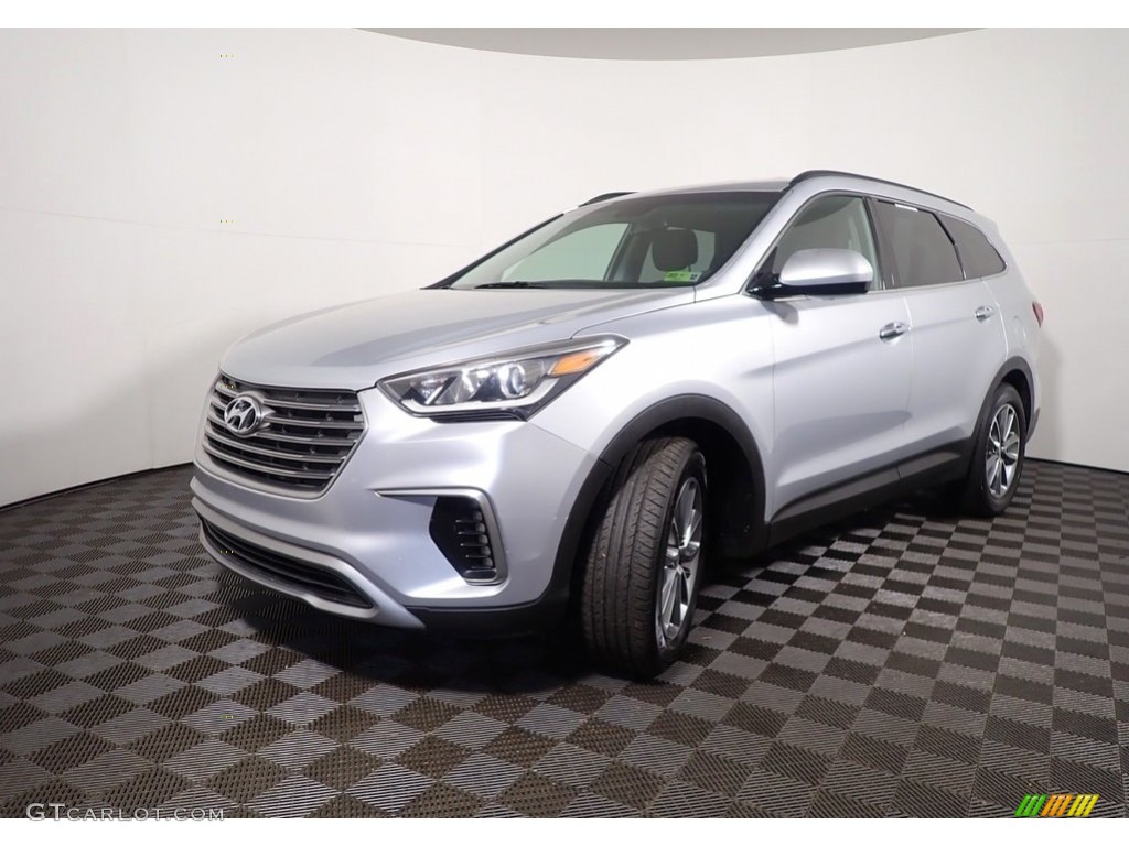 2017 Santa Fe SE AWD - Circuit Silver / Gray photo #7