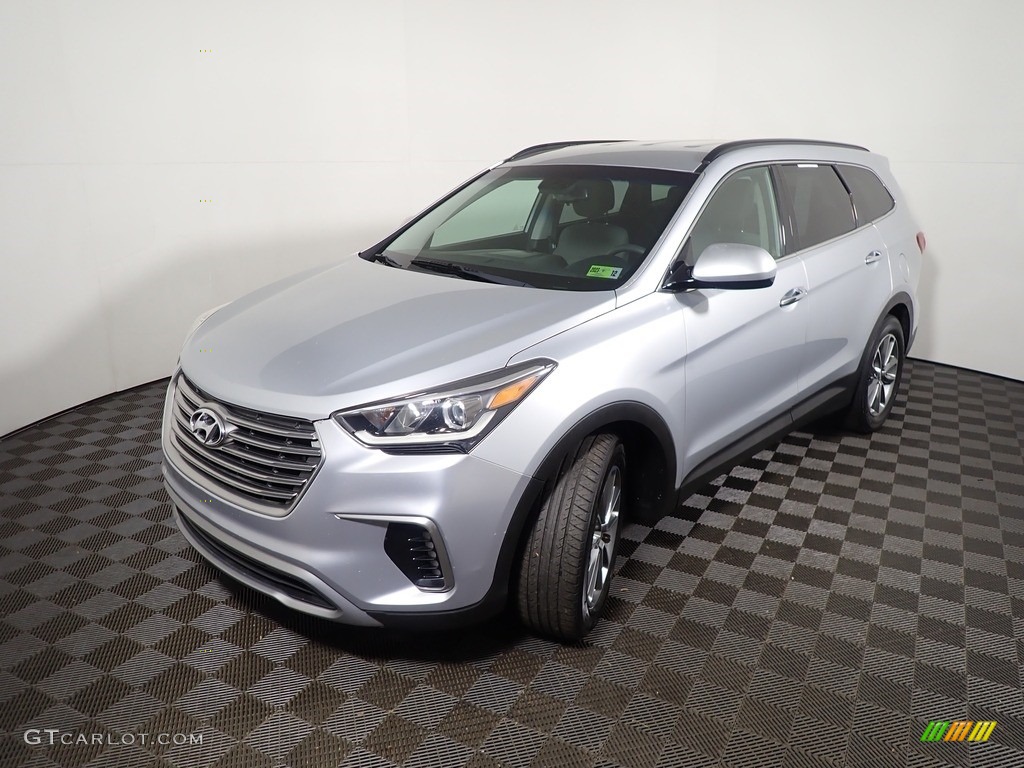 2017 Santa Fe SE AWD - Circuit Silver / Gray photo #8
