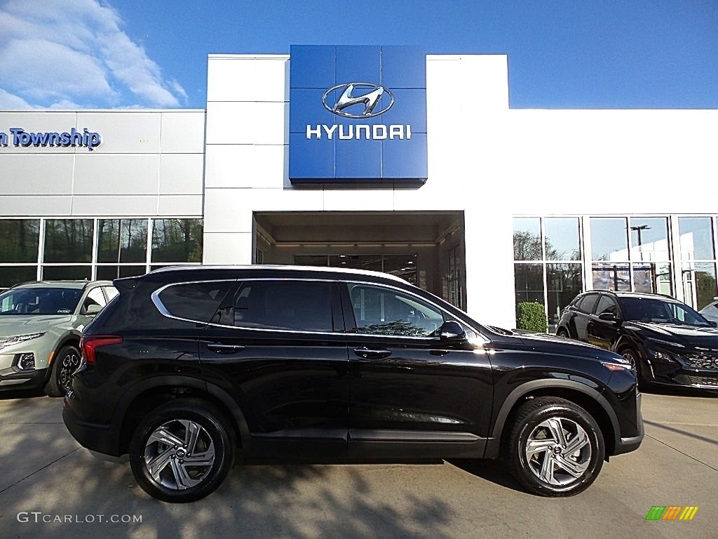 Twilight Black Hyundai Santa Fe