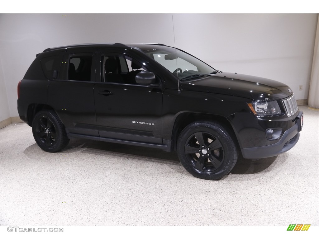 2017 Compass Sport 4x4 - Black / Dark Slate Gray photo #1