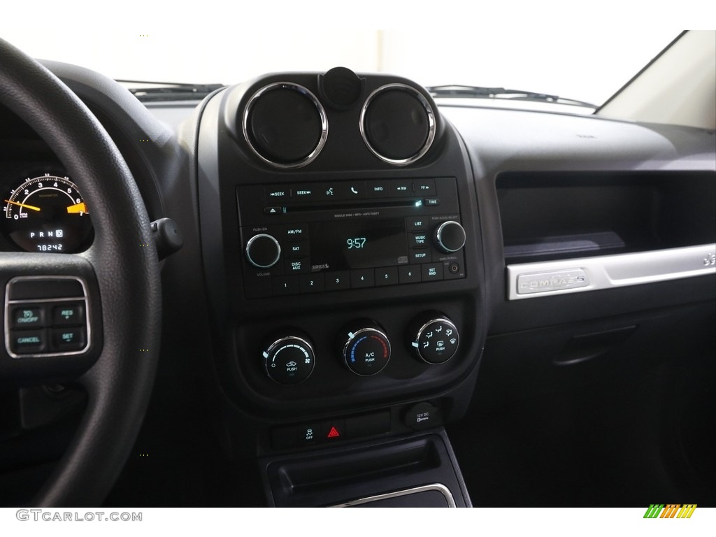 2017 Compass Sport 4x4 - Black / Dark Slate Gray photo #9