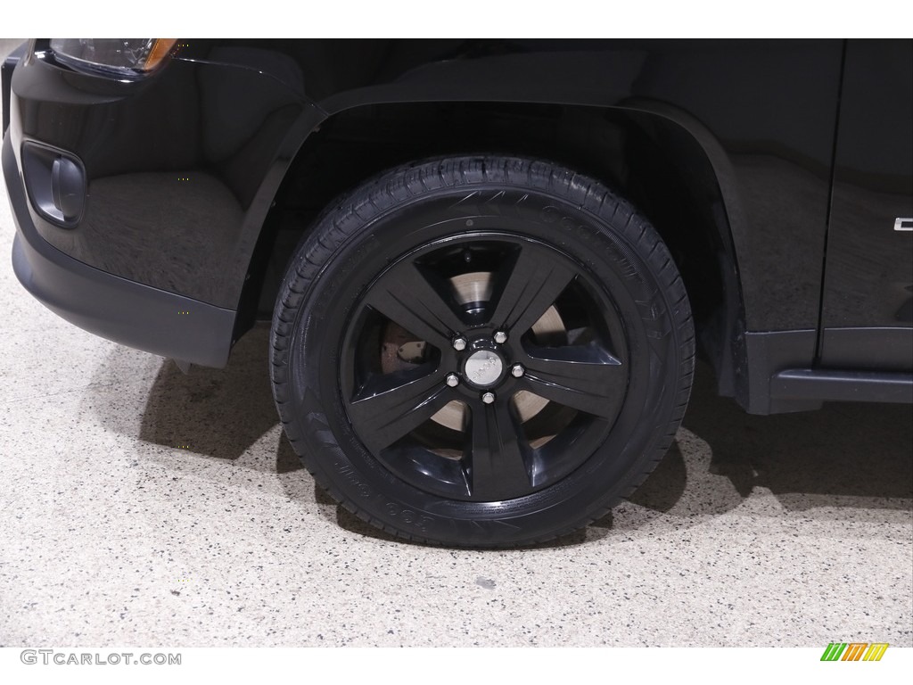 2017 Compass Sport 4x4 - Black / Dark Slate Gray photo #17