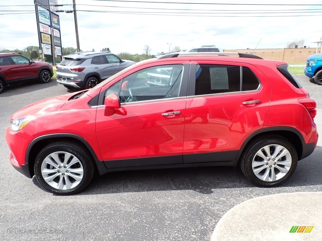 Red Hot 2020 Chevrolet Trax Premier AWD Exterior Photo #146002966
