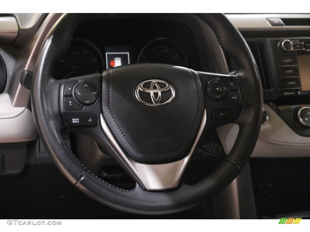 2018 RAV4 XLE AWD - Ruby Flare Pearl / Ash photo #7