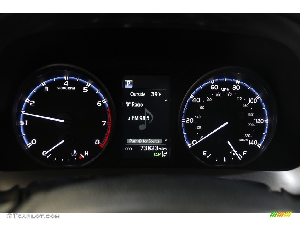2018 Toyota RAV4 XLE AWD Gauges Photos