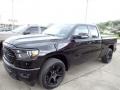 Diamond Black Crystal Pearl 2020 Ram 1500 Big Horn Night Edition Quad Cab 4x4