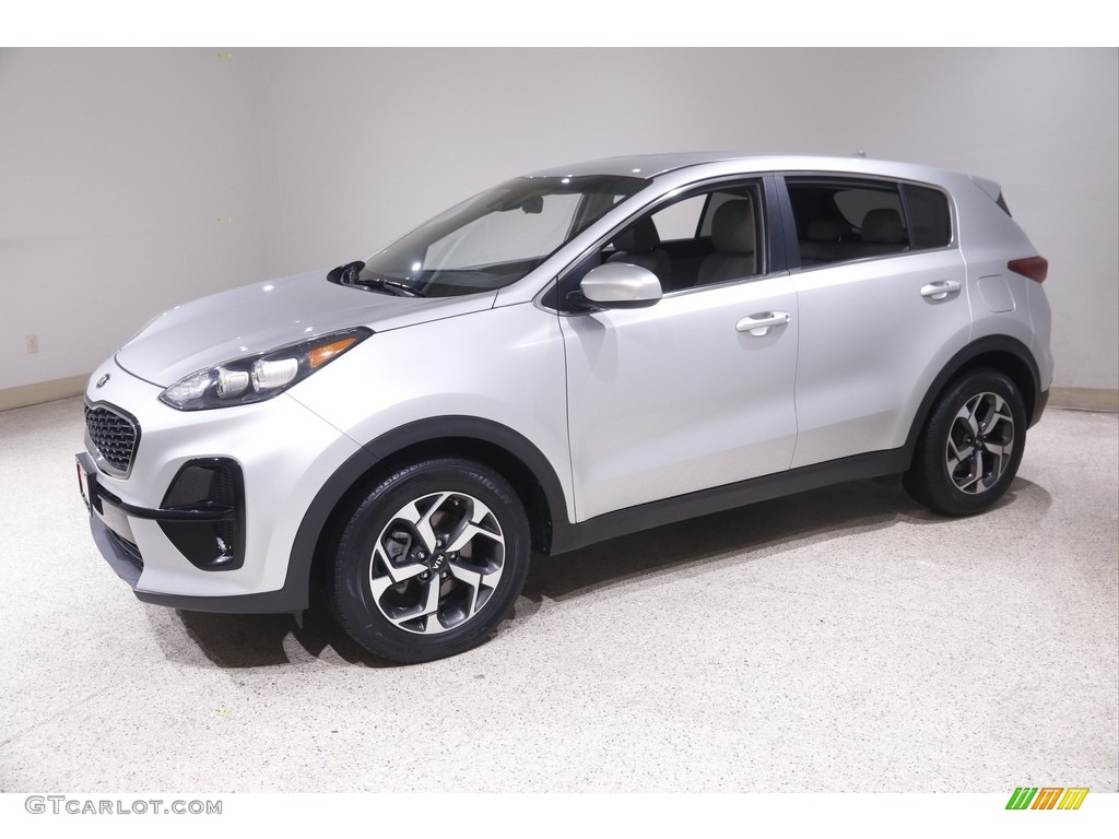 Sparkling Silver 2020 Kia Sportage LX Exterior Photo #146003764