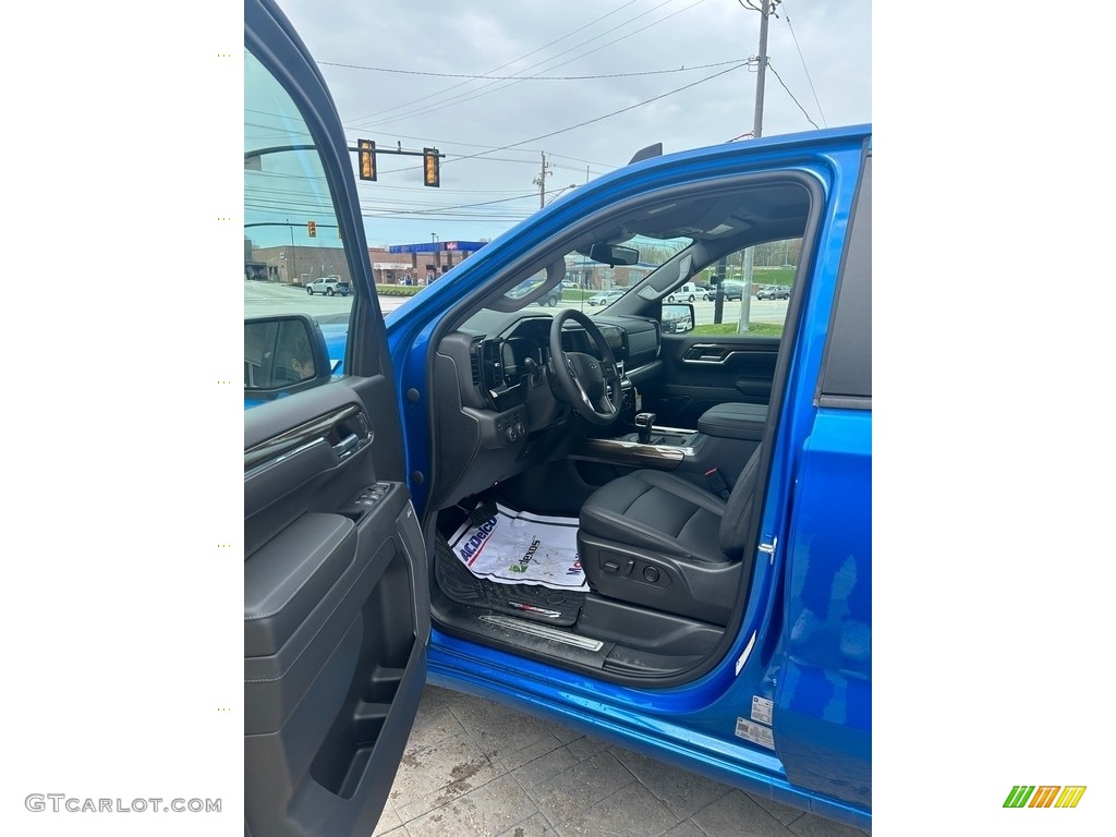 2023 Silverado 1500 LT Trail Boss Crew Cab 4x4 - Glacier Blue Metallic / Jet Black photo #4