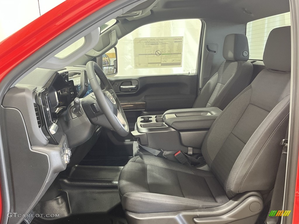 Jet Black Interior 2024 GMC Sierra 2500HD SLE Regular Cab 4WD Photo #146005198