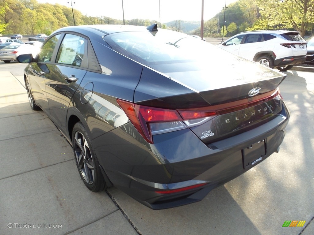 2023 Elantra SEL - Portofino Gray / Black photo #5
