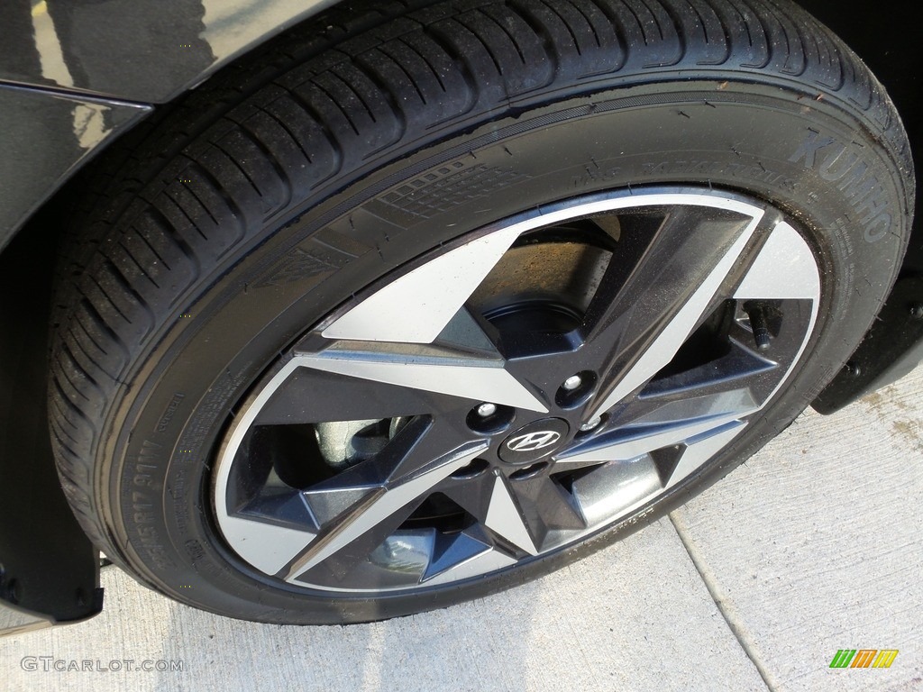 2023 Elantra SEL - Portofino Gray / Black photo #9