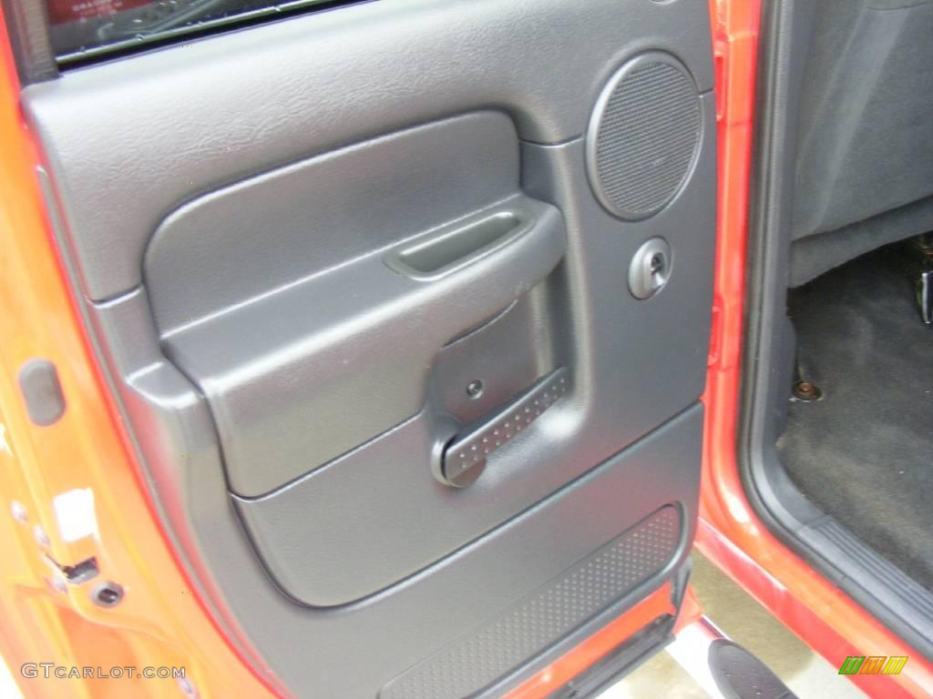 2005 Ram 1500 SLT Quad Cab - Flame Red / Dark Slate Gray photo #26