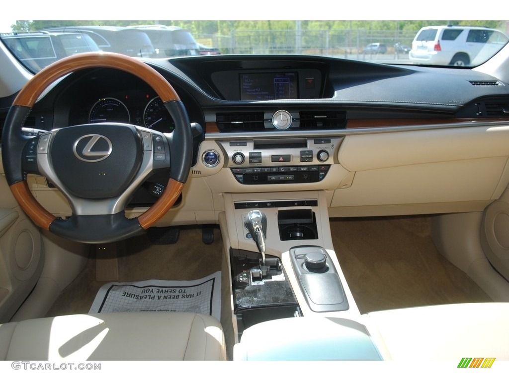 2013 ES 300h Hybrid - Satin Cashmere Metallic / Parchment photo #9