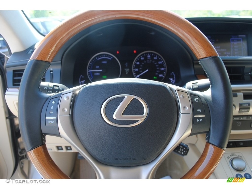 2013 ES 300h Hybrid - Satin Cashmere Metallic / Parchment photo #12