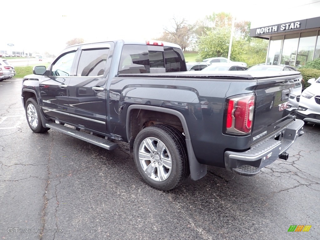 2017 Sierra 1500 SLT Crew Cab 4WD - Dark Slate Metallic / Jet Black photo #3