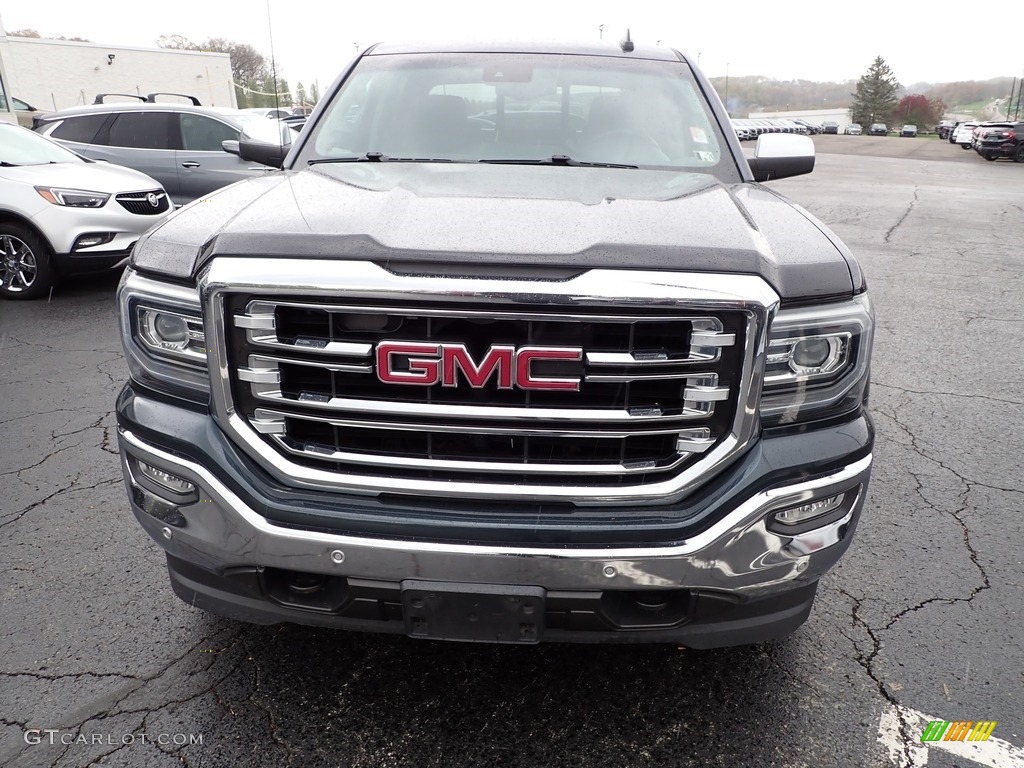 2017 Sierra 1500 SLT Crew Cab 4WD - Dark Slate Metallic / Jet Black photo #11