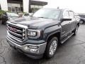 Dark Slate Metallic - Sierra 1500 SLT Crew Cab 4WD Photo No. 12