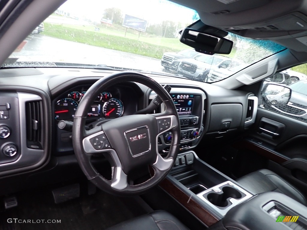 2017 Sierra 1500 SLT Crew Cab 4WD - Dark Slate Metallic / Jet Black photo #18