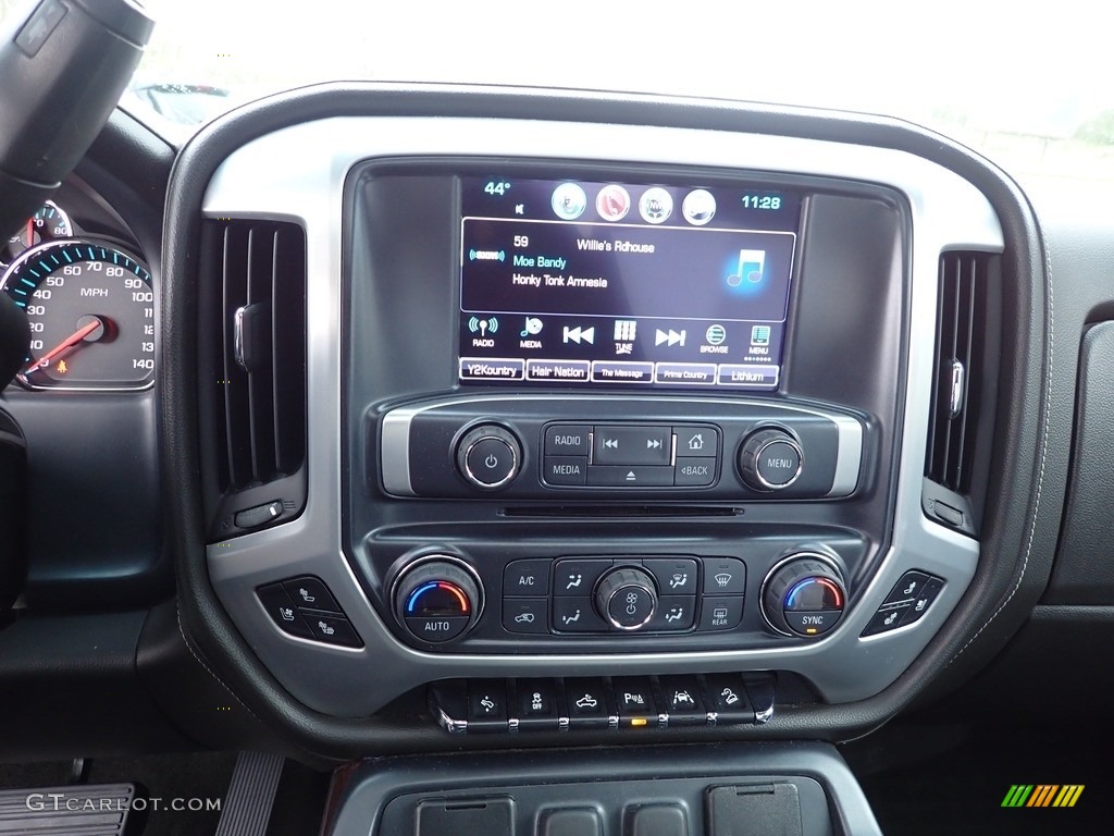 2017 Sierra 1500 SLT Crew Cab 4WD - Dark Slate Metallic / Jet Black photo #22
