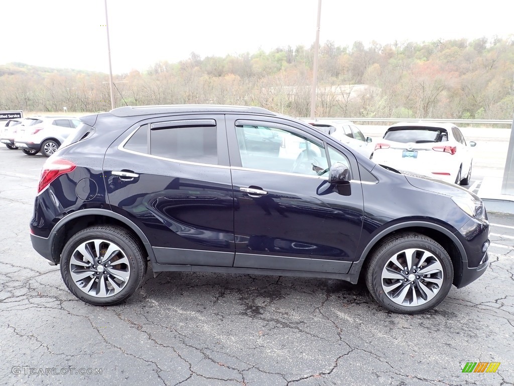 Dark Moon Blue Metallic 2021 Buick Encore Preferred AWD Exterior Photo #146006926