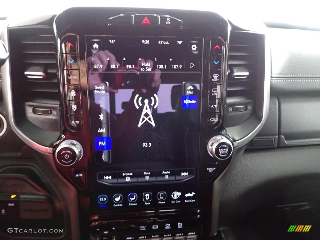 2021 3500 Laramie Crew Cab 4x4 - Black / Black photo #2