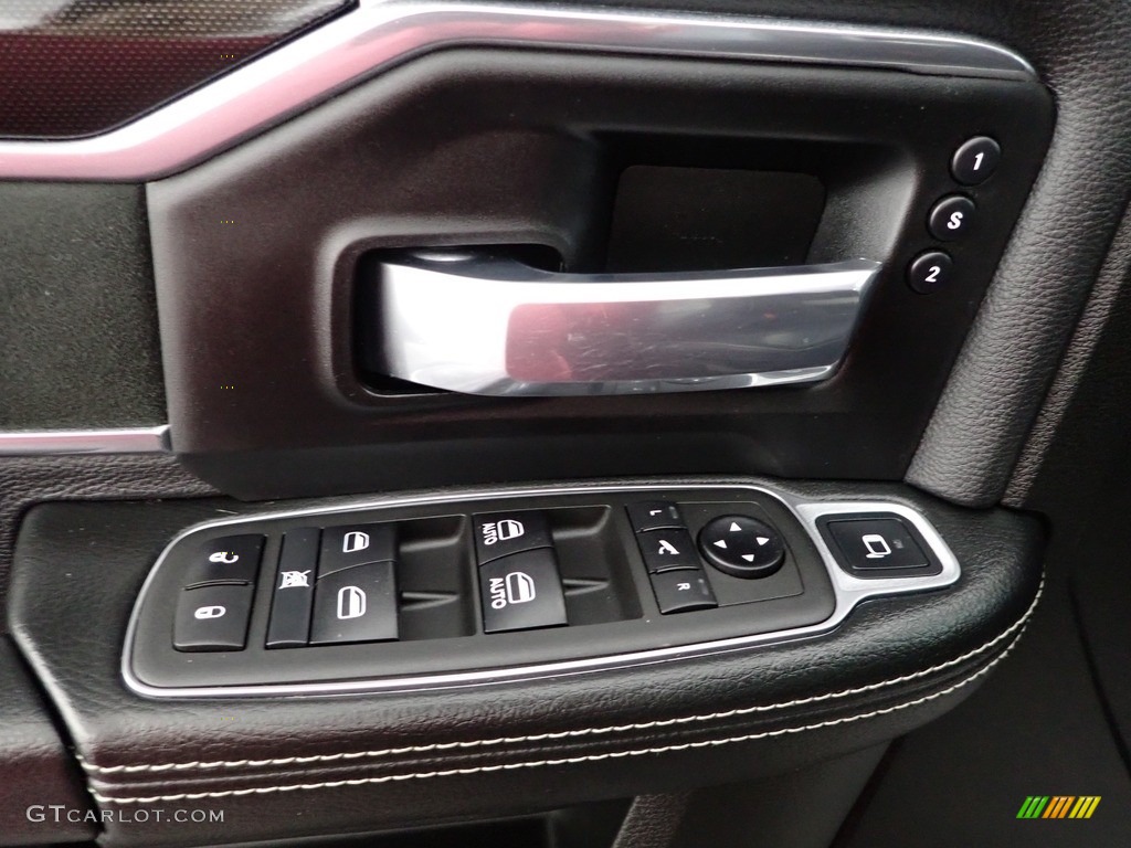 2021 3500 Laramie Crew Cab 4x4 - Black / Black photo #15