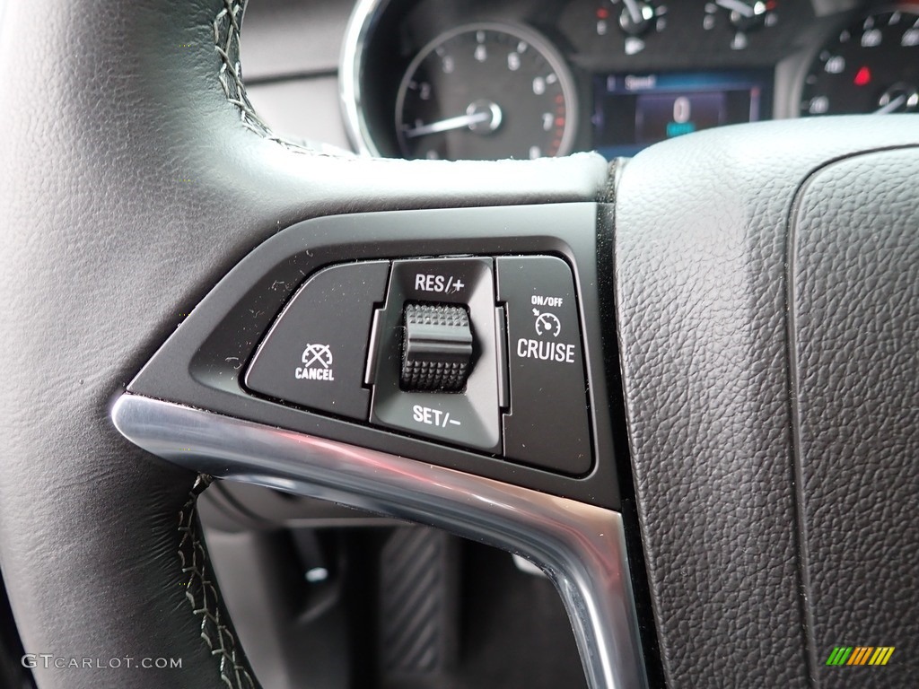 2021 Buick Encore Preferred AWD Ebony Steering Wheel Photo #146007160