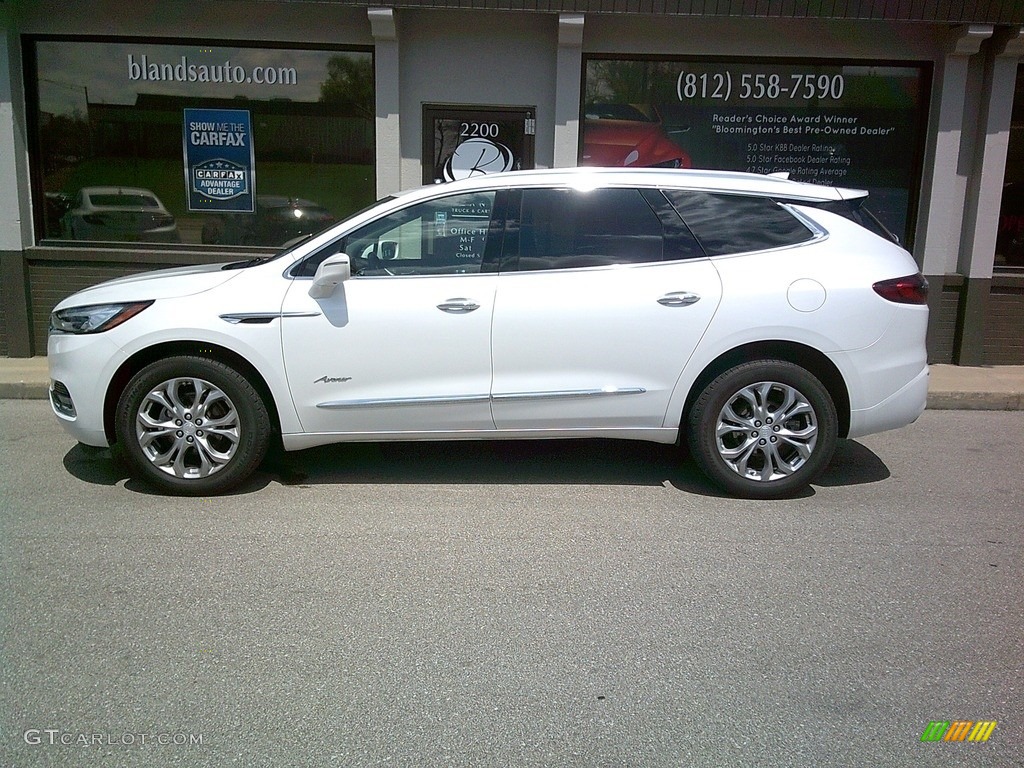 2020 Enclave Avenir AWD - White Frost Tricoat / Chestnut photo #1