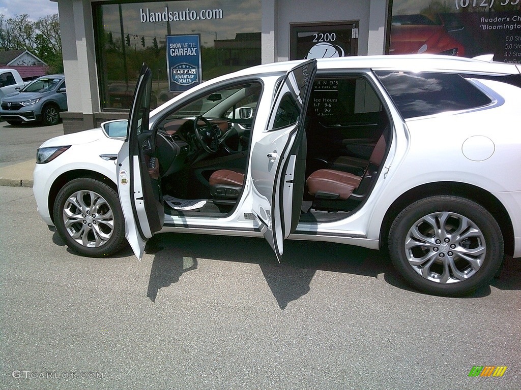 2020 Enclave Avenir AWD - White Frost Tricoat / Chestnut photo #2